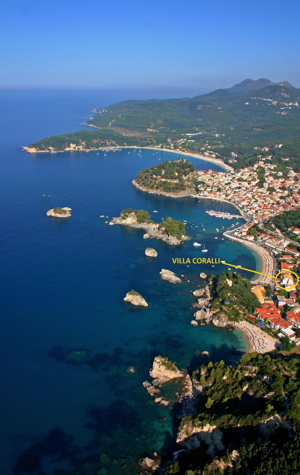 Villa Coralli Parga Extérieur photo